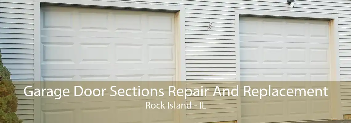 Garage Door Sections Repair And Replacement Rock Island - IL