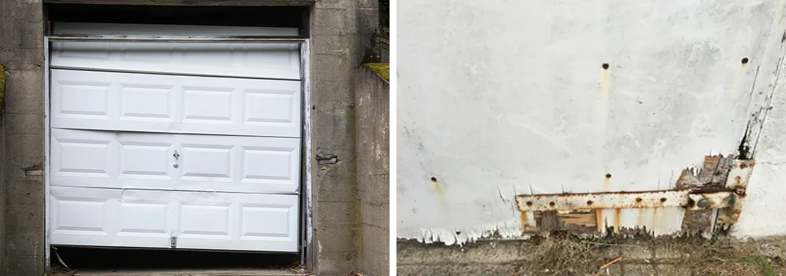 Rotten Commercial Garage Door Repair in Rock Island, IL