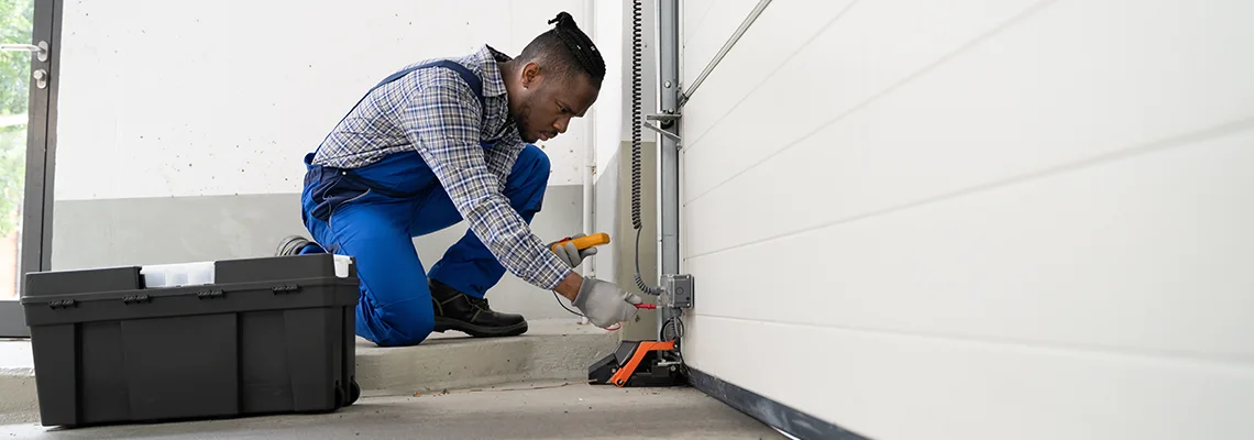 Garage Door Track Repair in Rock Island, IL