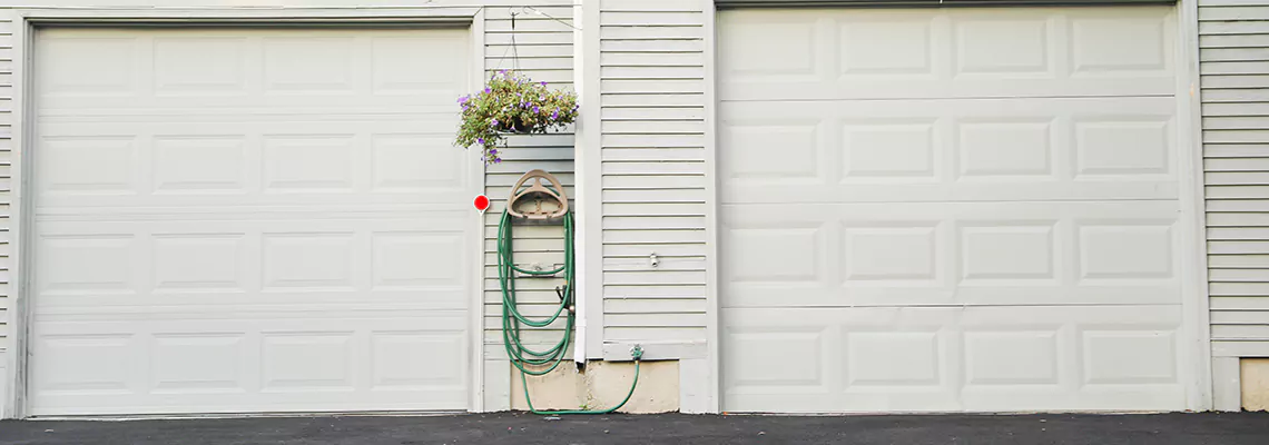 Sectional Garage Door Dropped Down Repair in Rock Island, Illinois