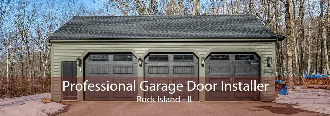 Professional Garage Door Installer Rock Island - IL